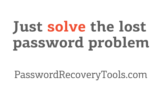 Recover it using our password safecrackers software!